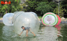 giant zorb inflatable ball for hills